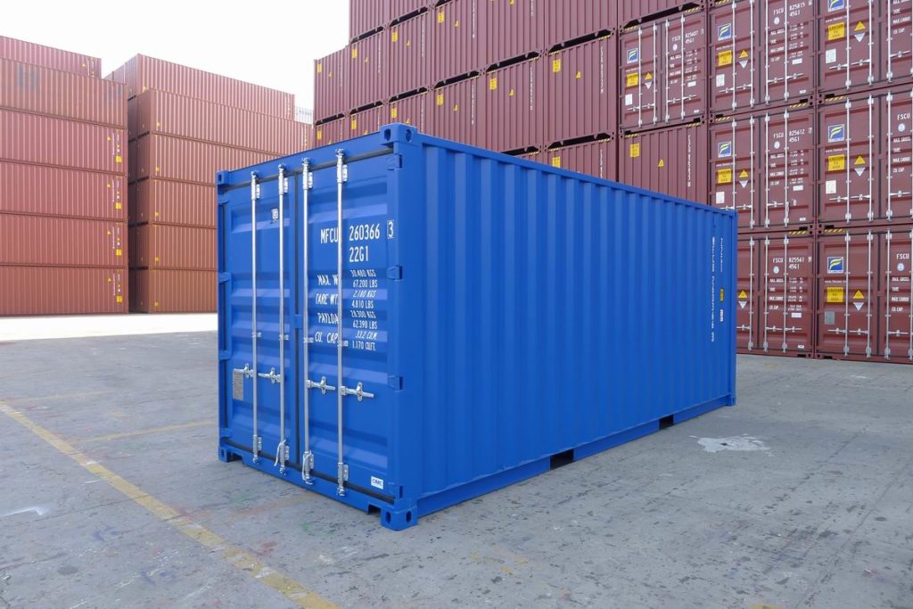 Container Dry 20 para construção de casa de container